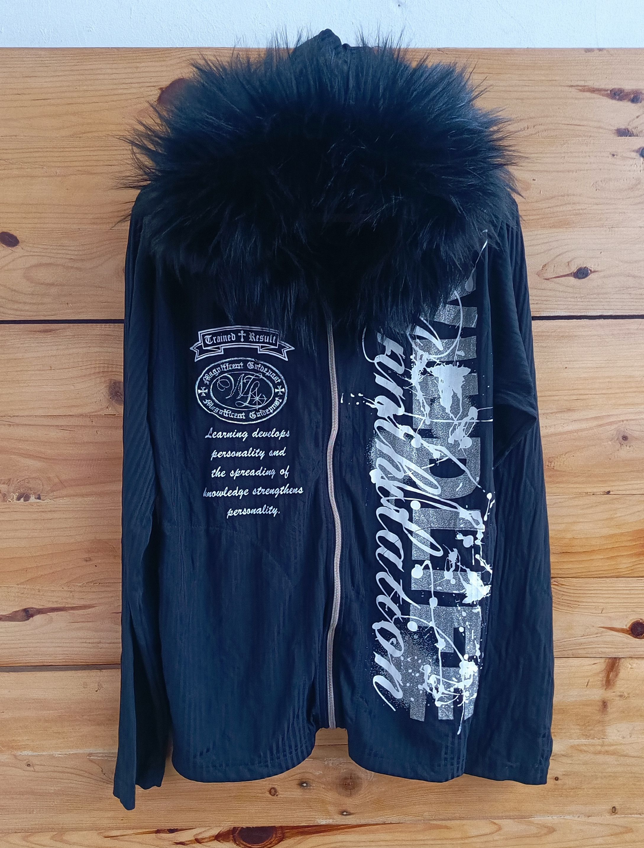 トップス japanese archive fur jacket 00s SOLD] Japanese Brand - Early 00s Sting Ray Bondage Riders