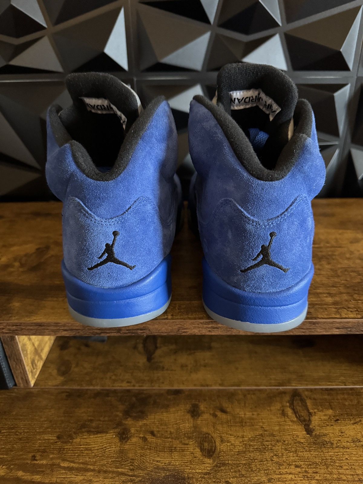 Jordan Brand Jordan 5 Blue Suede Size 10.5 Mens Size US 10.5 / EU 43-44 - 4 Thumbnail