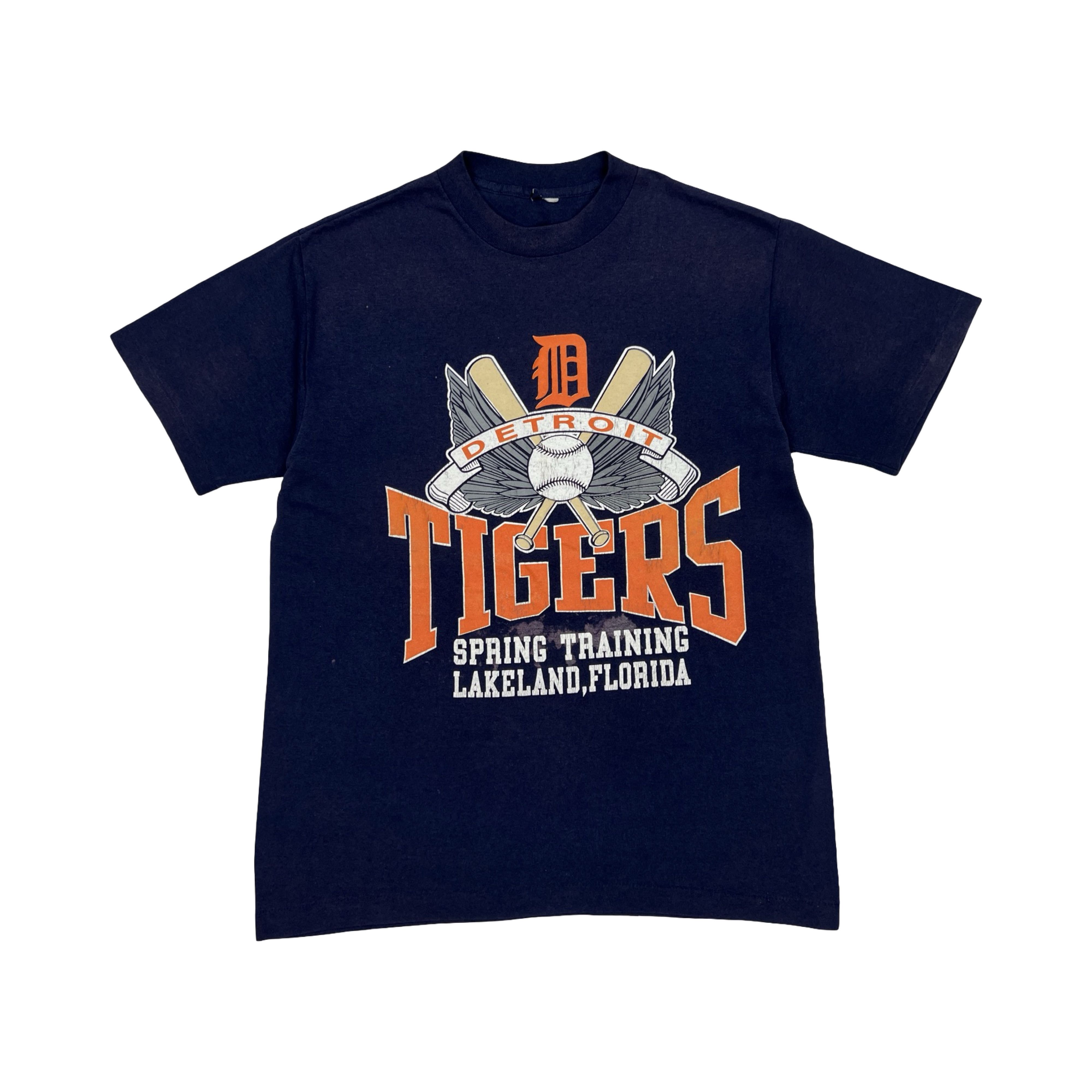 Other Vintage 80-90s Detroit Tigers Tee Single Stitch Distressed Size US S / EU 44-46 / 1 - 1 Thumbnail