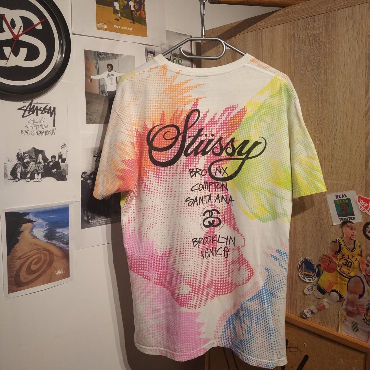 Stussy Stussy World Tour Faces Tee 👕 Size US S / EU 44-46 / 1 - 2 Thumbnail
