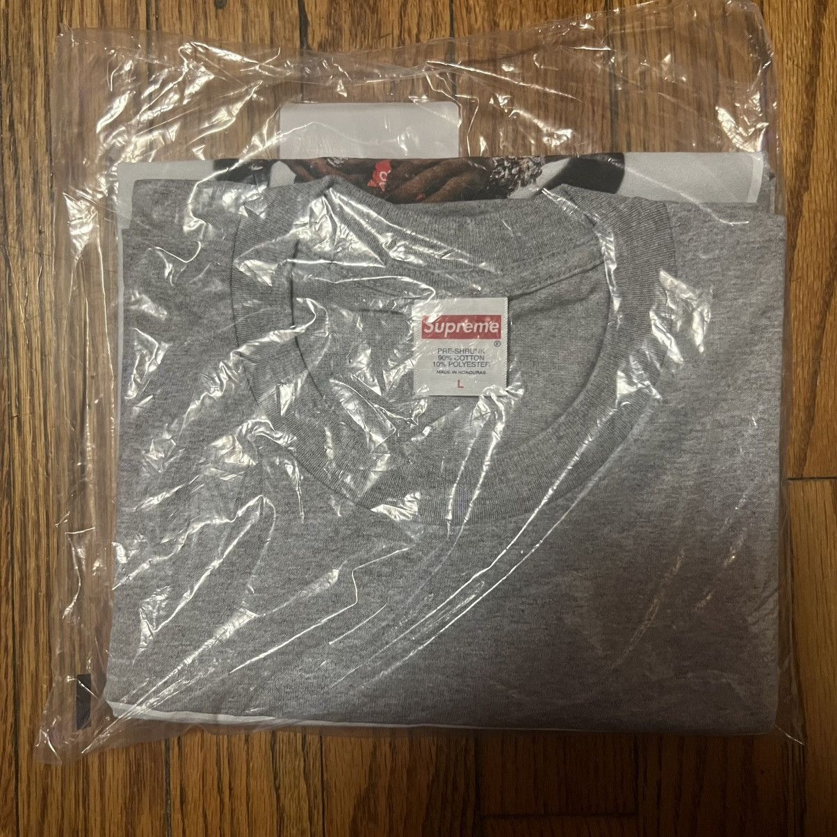 Supreme In Hand Supreme Playboi Carti Photo Tee heather grey Size L Size US L / EU 52-54 / 3 - 2 Thumbnail
