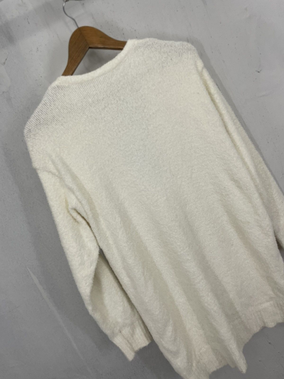 Uniqlo Cream Fleece Uniqlo Cardigan Nightweae Size L / US 10 / IT 46 - 8 Thumbnail