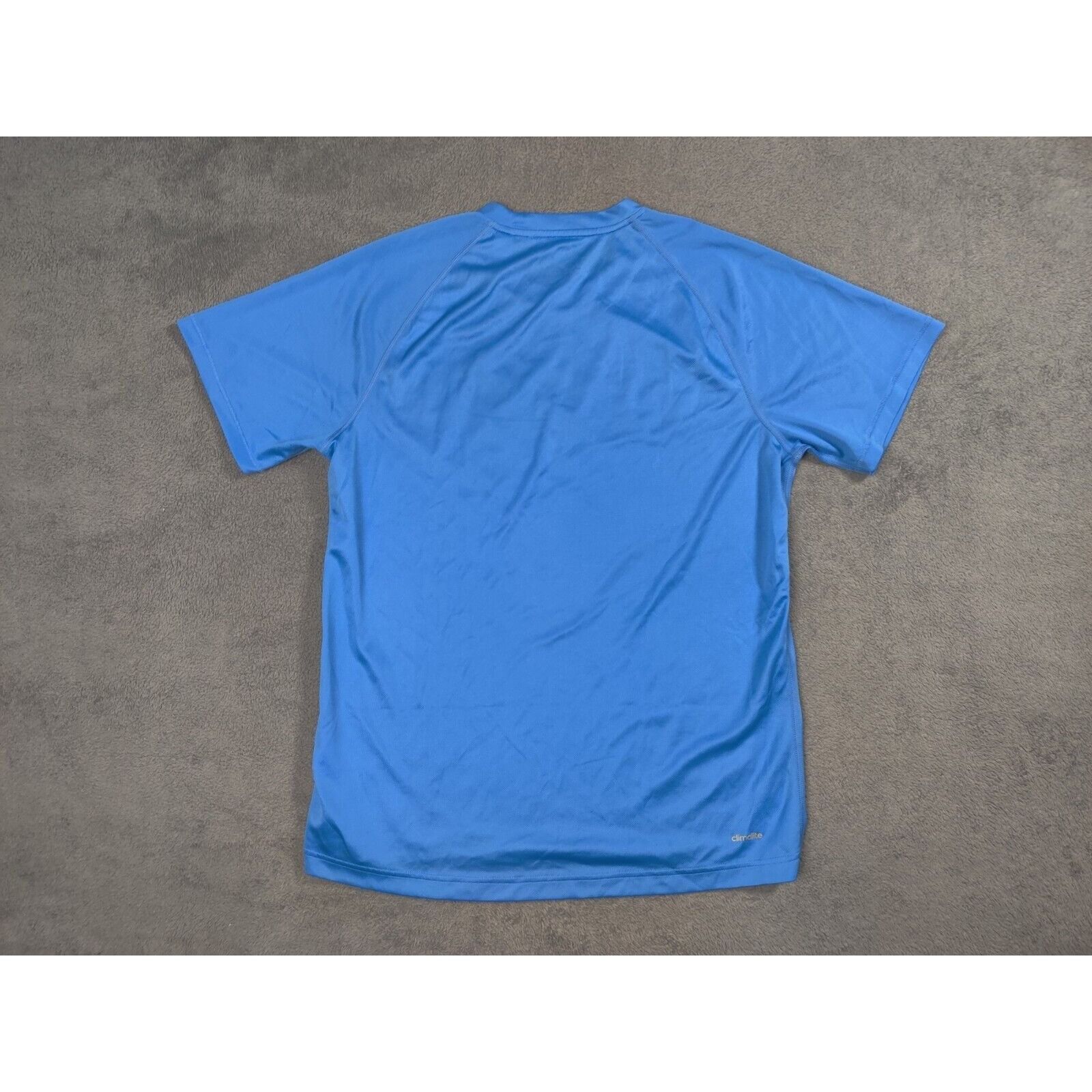 Adidas Adidas Shirt Adult Mens Large Light Blue Spell Out Size US L / EU 52-54 / 3 - 6 Thumbnail