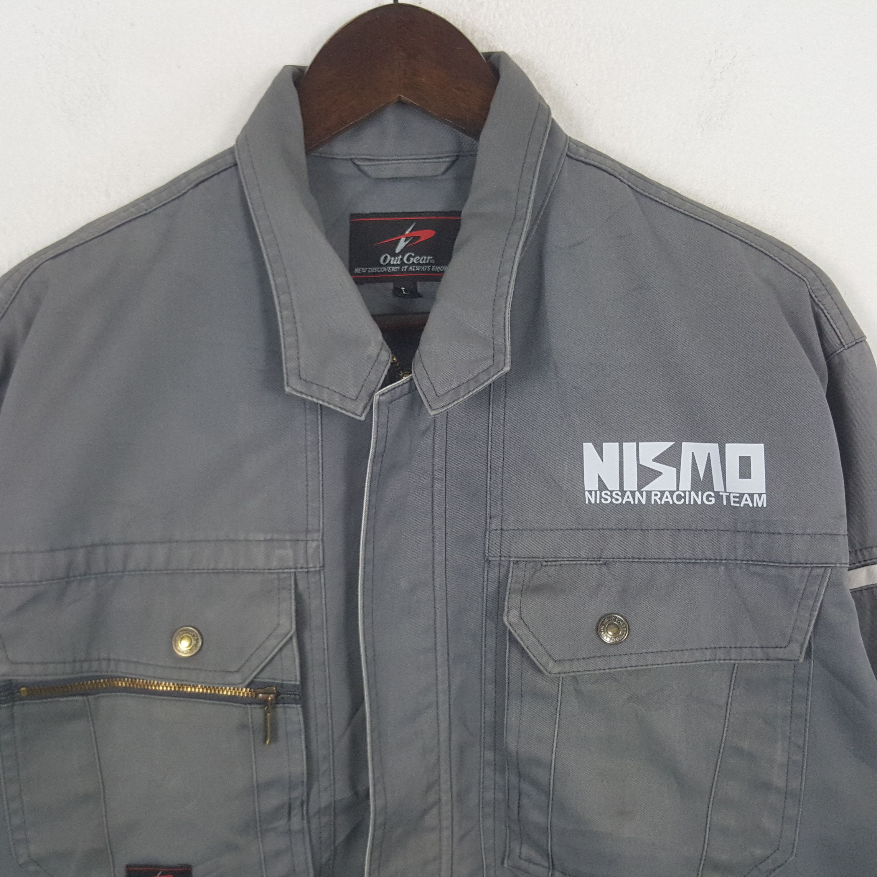 Vintage Vintage Nismo Nissan Racing Custom Art Worker Sport Jacket Size US L / EU 52-54 / 3 - 4 Thumbnail