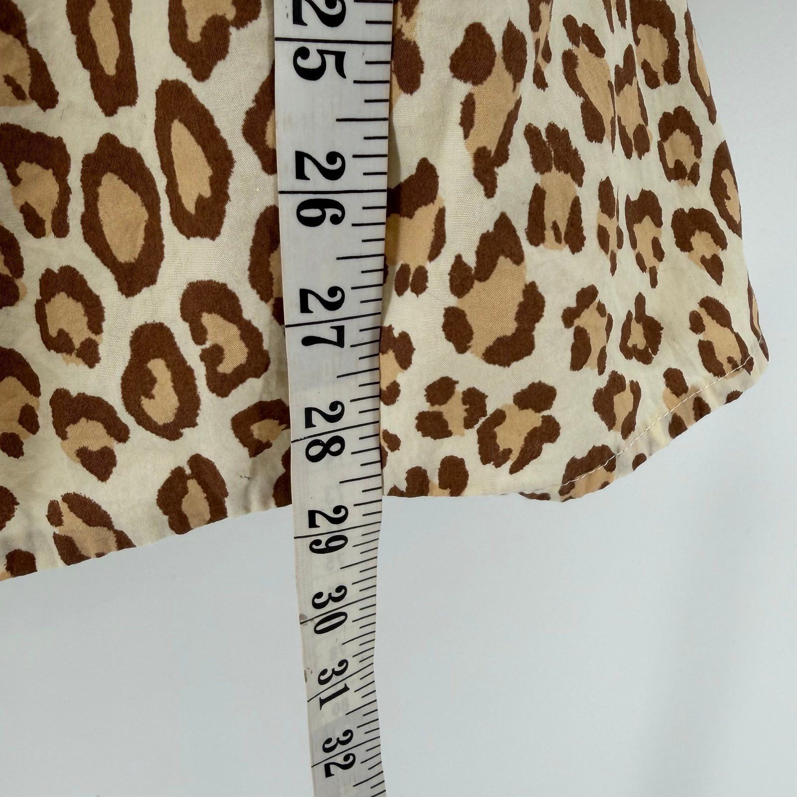 Other Janie and Jack Leopard Bubble Sleeve Dress Size 12 Size XL / US 12-14 / IT 48-50 - 4 Thumbnail