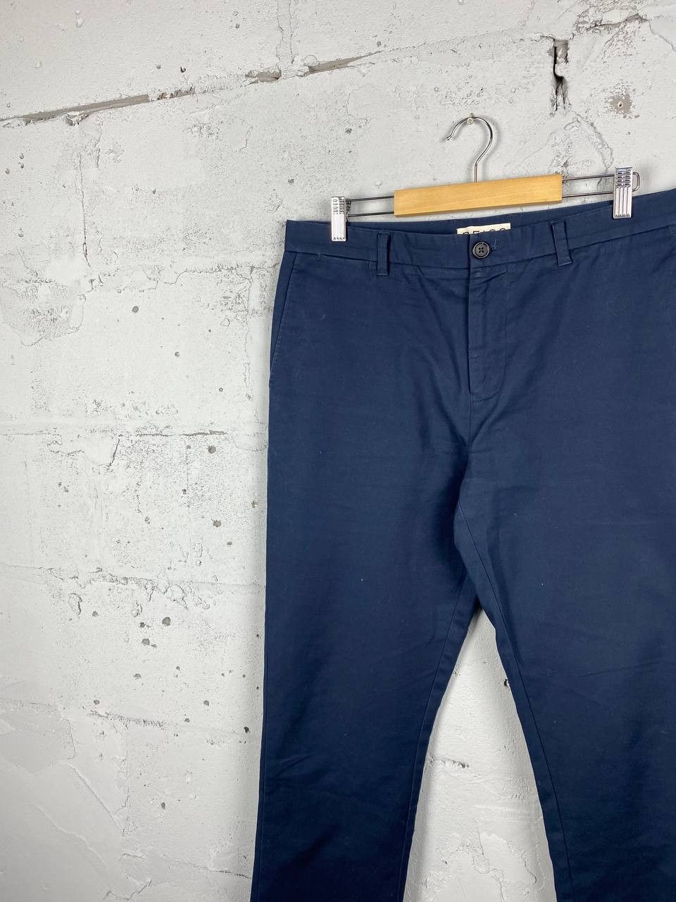 Reiss Reiss OE Tonto Navy Chino Pants Size 34 Old Money Size US 34 / EU 50 - 2 Thumbnail
