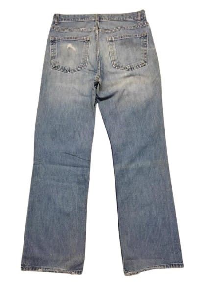 Gap × Vintage VINTAGE GAP DISTRESSED JEANS BOOT FIT Size US 34 / EU 50 - 3 Thumbnail