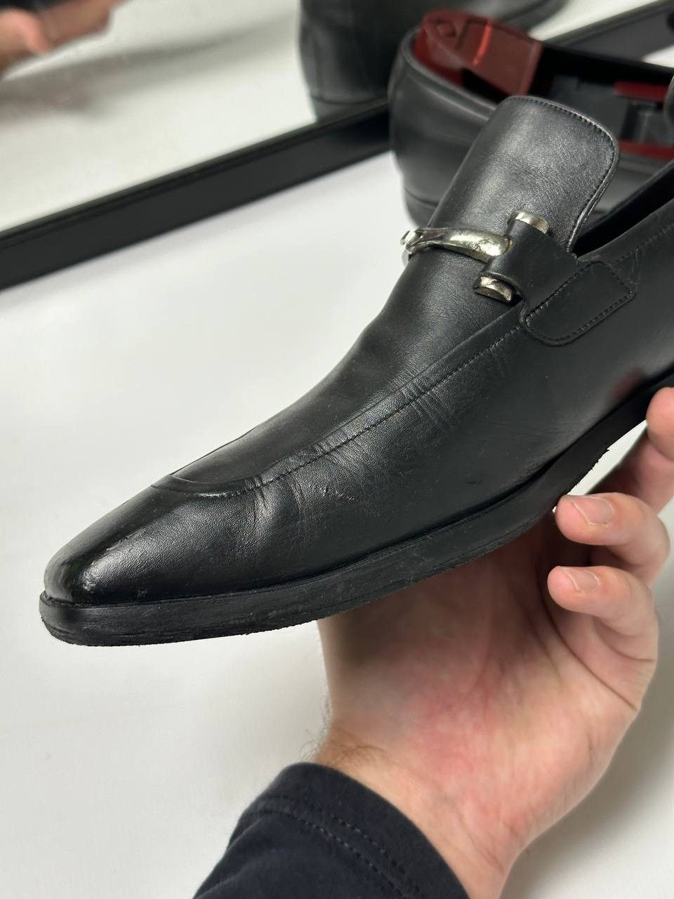 Gucci Gucci 00s By Tom Ford Horsebit Black Leather Loafer Size US 9 / EU 42 - 8 Thumbnail