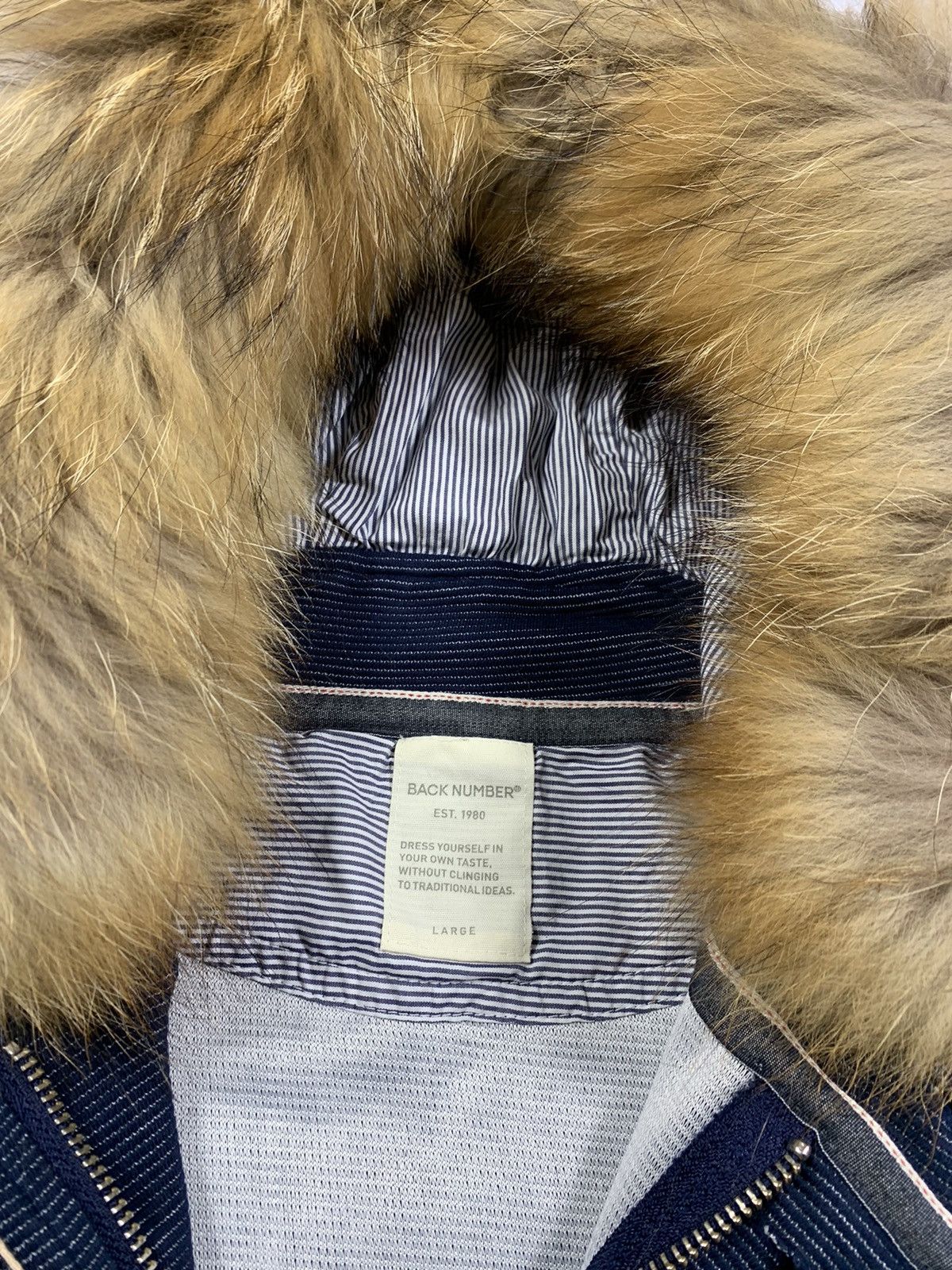 If Six Was Nine Japanese Beck number Zip Fur Hoodie Size US L / EU 52-54 / 3 - 4 Thumbnail