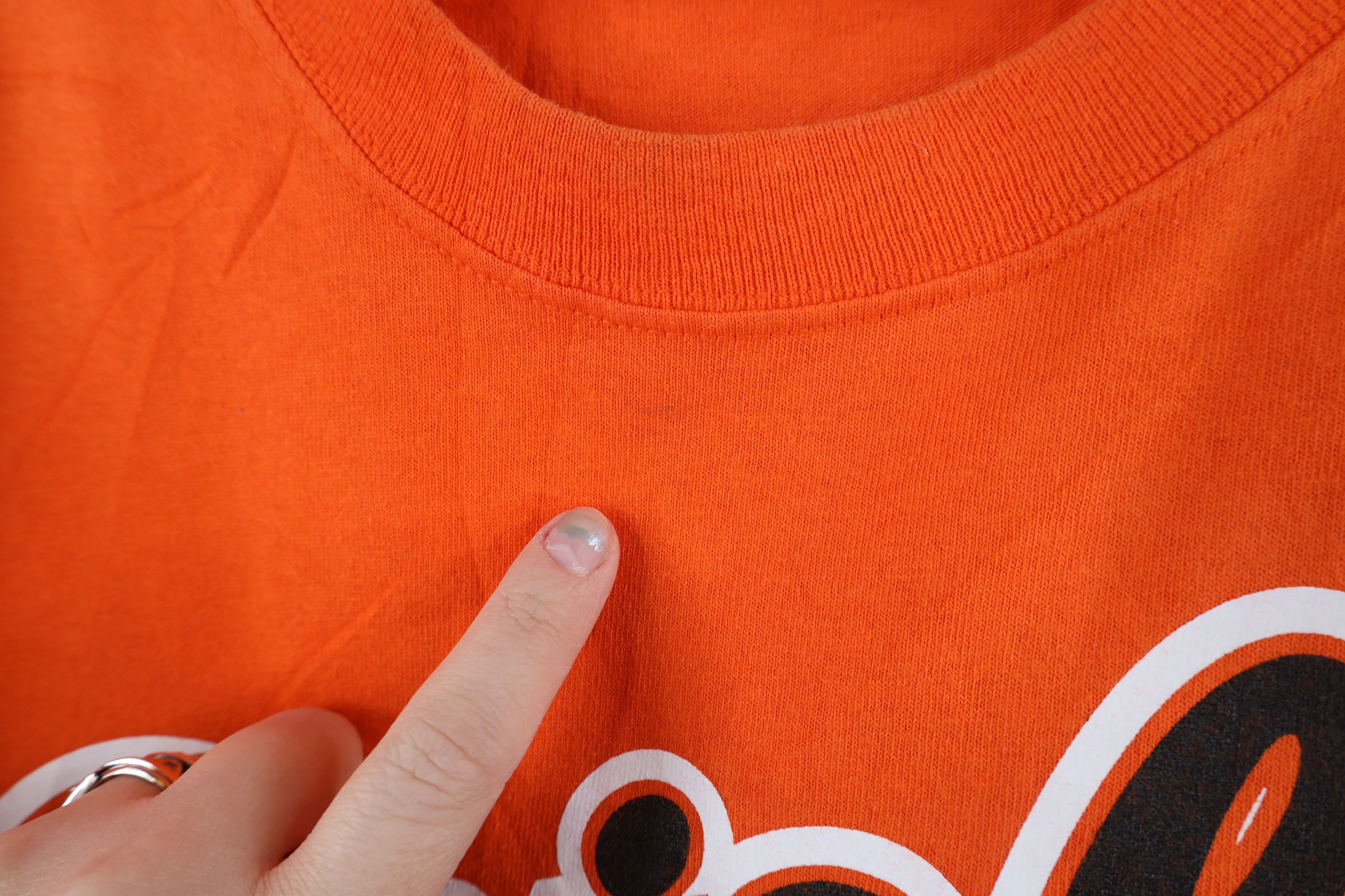 Majestic Vintage Majestic Baltimore Orioles Baseball T-Shirt Orange Size US L / EU 52-54 / 3 - 5 Thumbnail