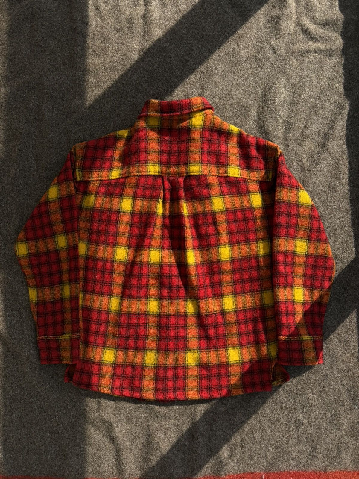 Dsquared2 Dsquared2 Multicolor Check Wool Military Shirt Size US XS / EU 42 / 0 - 5 Thumbnail