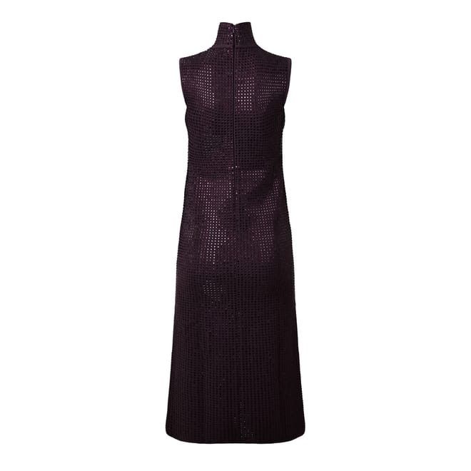 Bottega Veneta Bottega Veneta Cut Out High Neck Midi Dress in Red Size L / US 10 / IT 46 - 2 Thumbnail