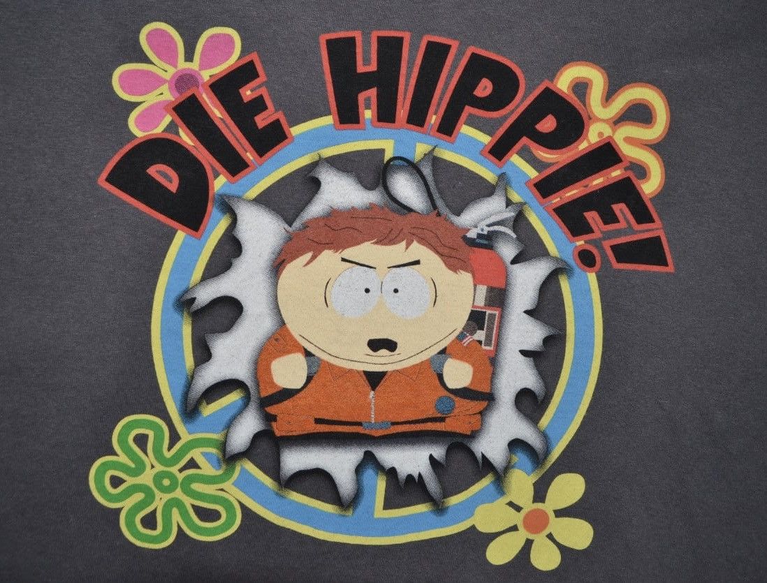 Vintage Vintage South Park Die Hippie TV Show Comedy Central size XL Size US XL / EU 56 / 4 - 3 Thumbnail