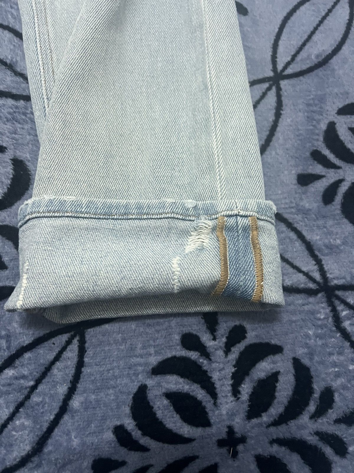 Diesel Diesel Industry - Distressed selvedge jeans Size US 31 - 3 Thumbnail
