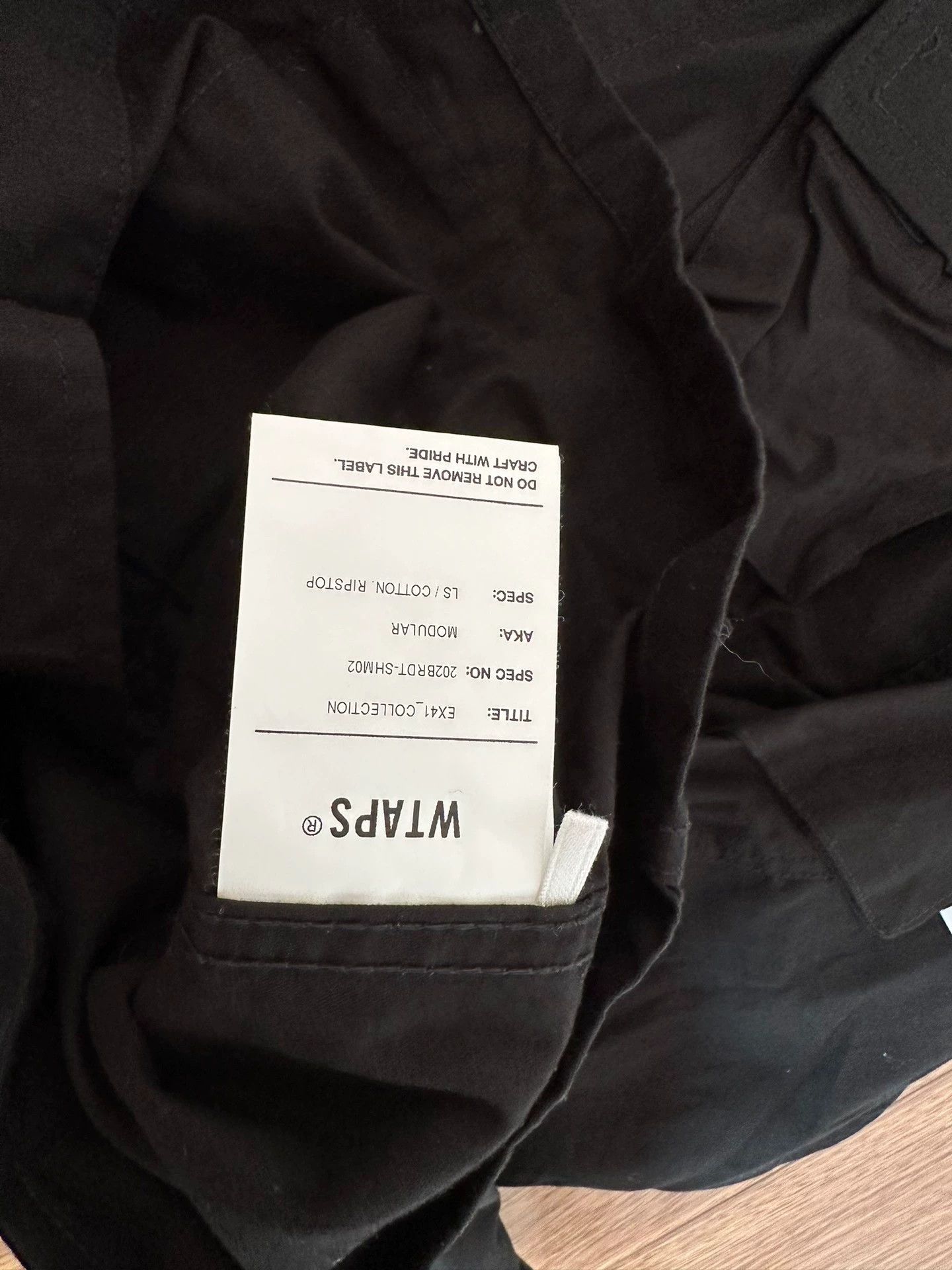 Wtaps WTAPS MODULAR LS COTTON RIPSTOP 10-POCKET SHIRT 20AW M Size US M / EU 48-50 / 2 - 4 Thumbnail