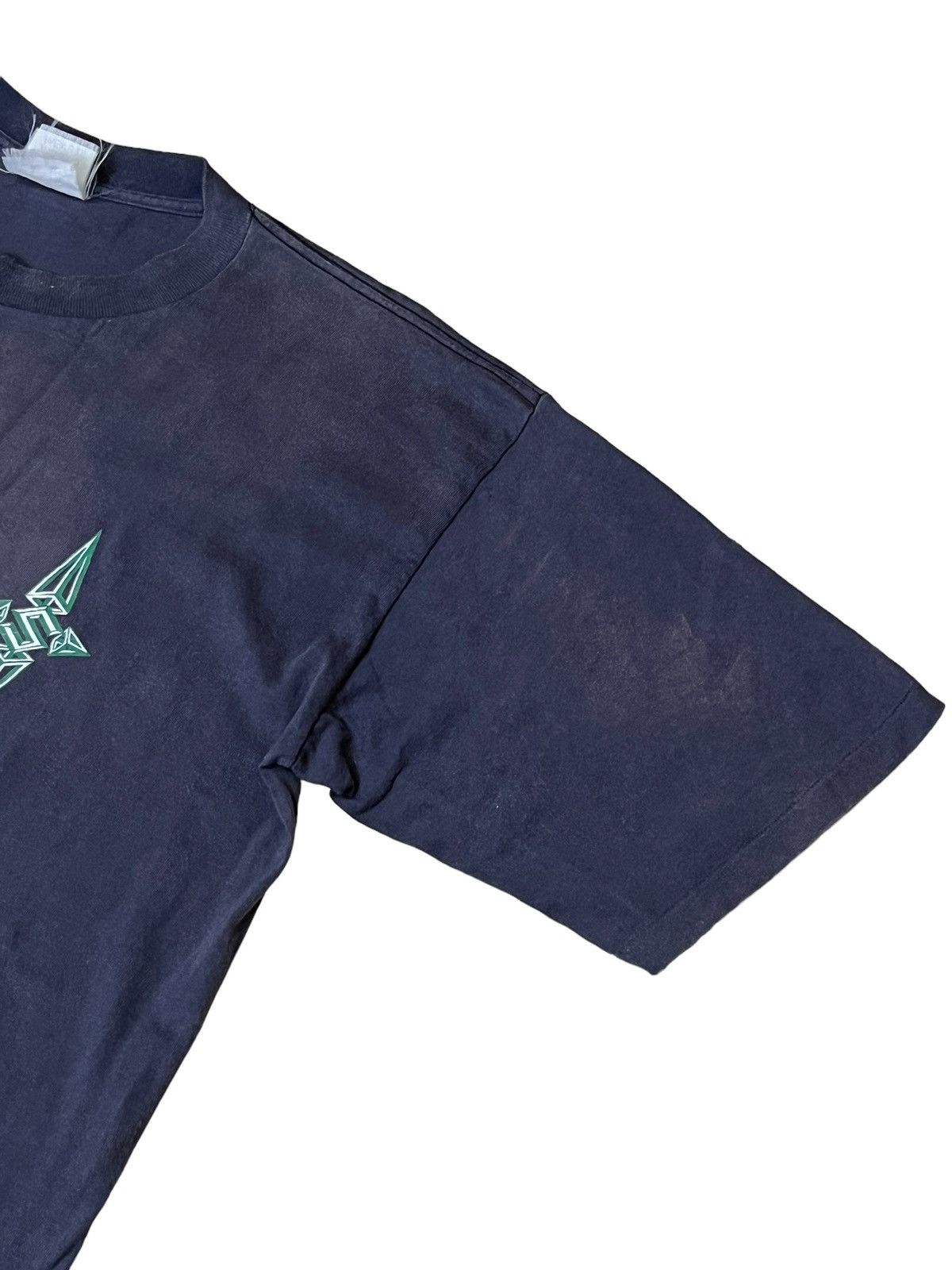 Santa Cruz Skateboards RARE🔥VINTAGE 90s SIMS SKATEBOARD FADED T SHIRT Size US XL / EU 56 / 4 - 6 Thumbnail