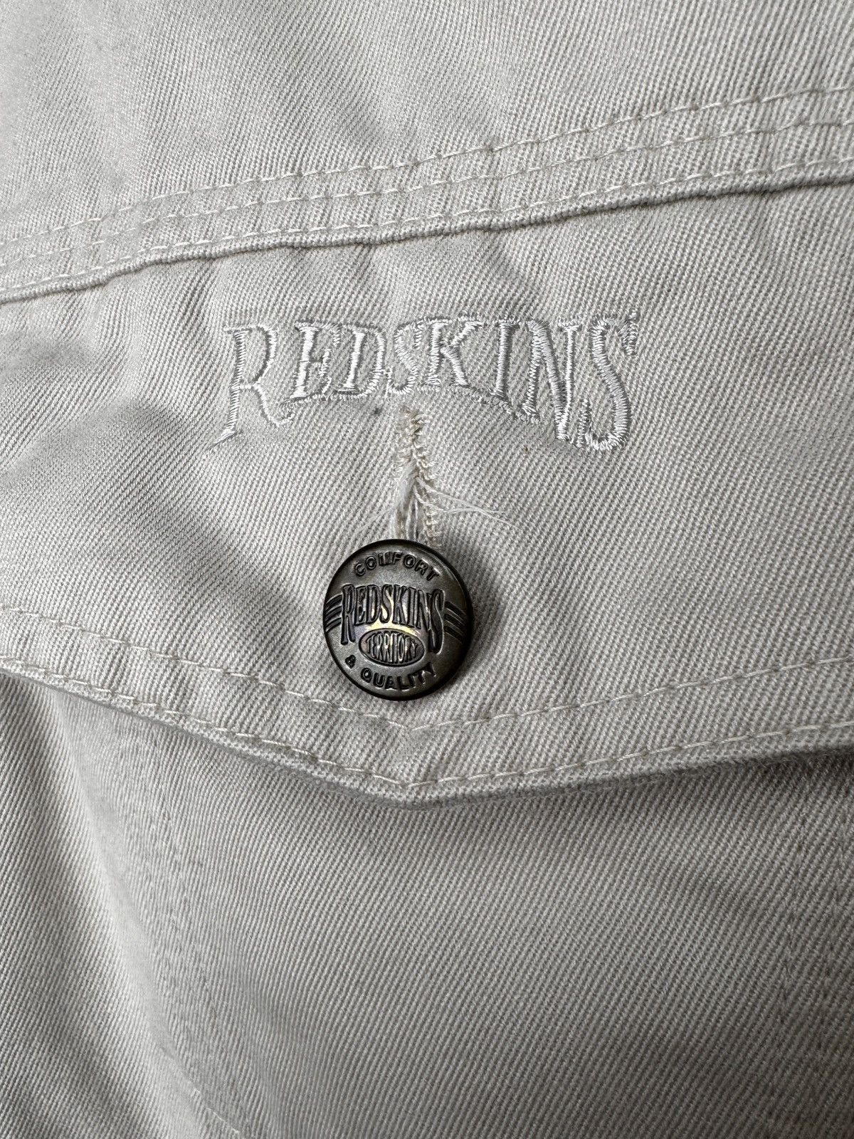 Other Redskins vintage 00s y2k Trucker Bomber leather collar jackt Size US M / EU 48-50 / 2 - 7 Thumbnail