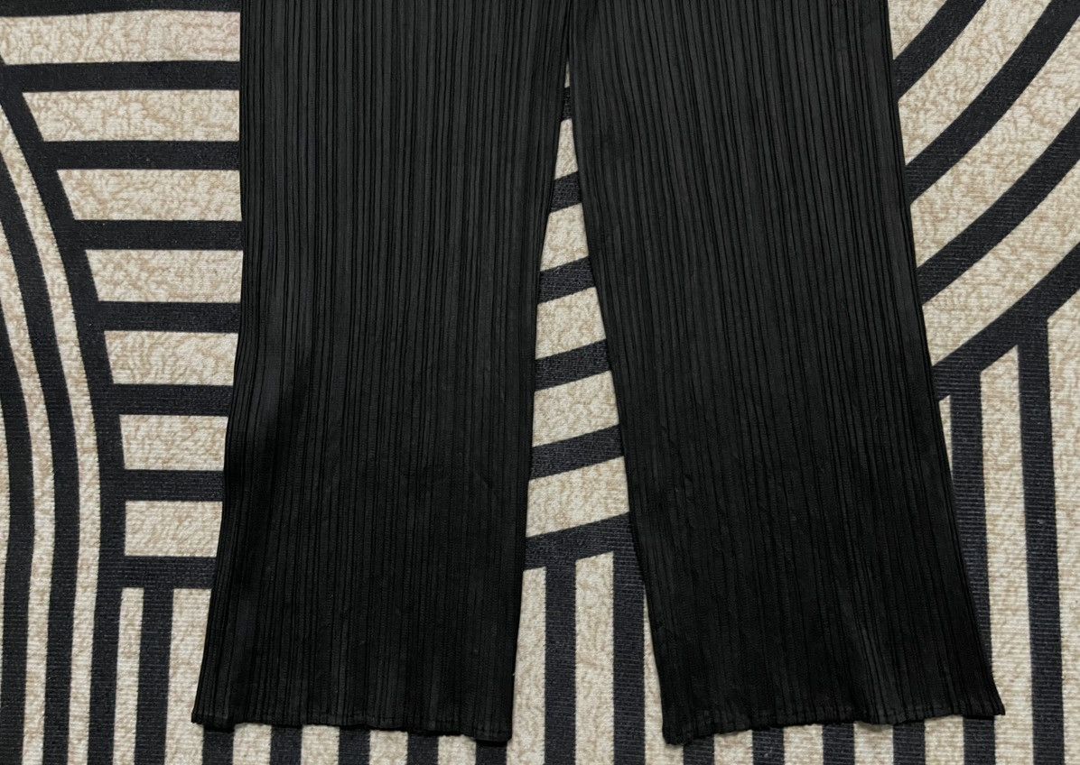 Japanese Brand × Pleats Please Issey Miyake × Vintage 90 ISSEY MIYAKE PLEATS PLEASE BLACK SIZE 1 Size US 31 - 12 Thumbnail