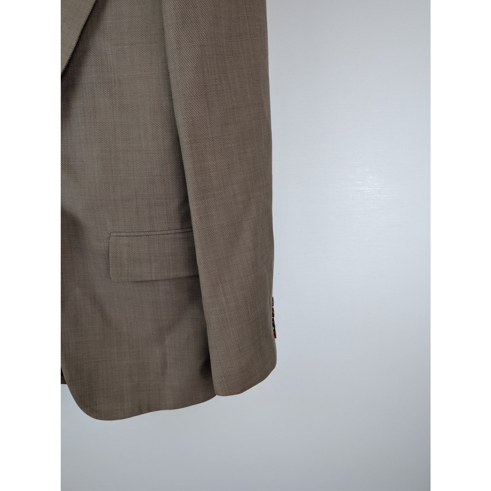 Saint Laurent Paris o1rshd1 Blazer / Veste Sue Caviar Jacket in Brown Size US M / EU 48-50 / 2 - 5 Thumbnail