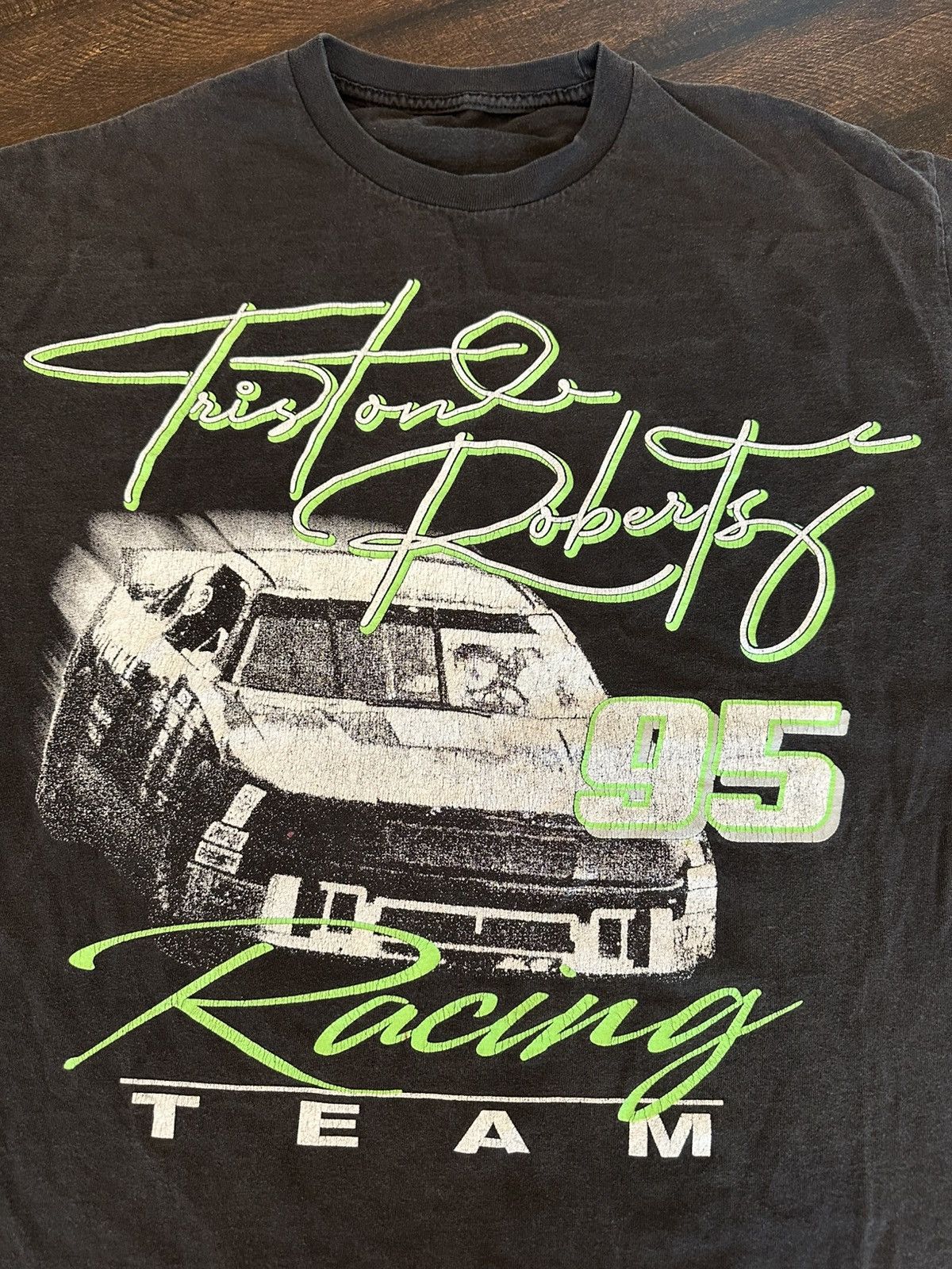 NASCAR Nascar Tristan Roberts 95 Racing Team T-Shirt Men's-Large Size US L / EU 52-54 / 3 - 2 Thumbnail