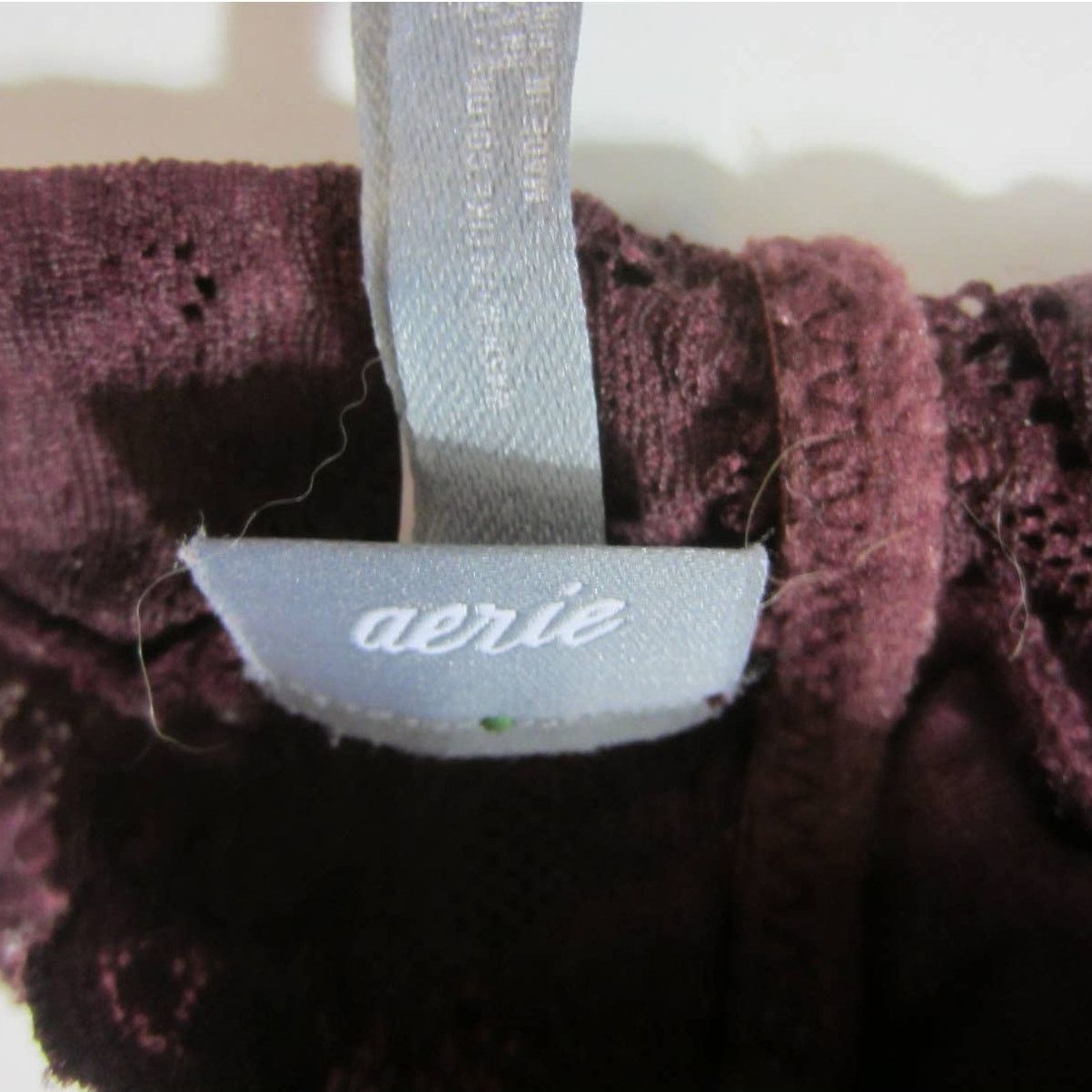 Other Boho Chic Purple Lace Bralette Aerie Size XS Size ONE SIZE - 7 Thumbnail