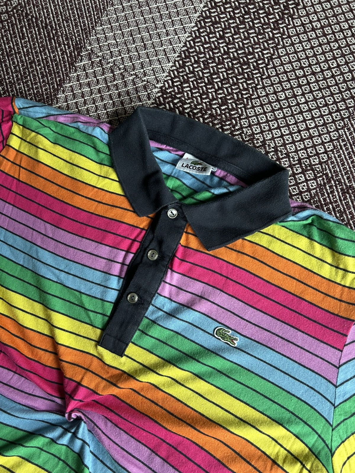Lacoste Lacoste Multicoloured Polo T-shirt Streetwear Style Size 4 Size US M / EU 48-50 / 2 - 4 Thumbnail