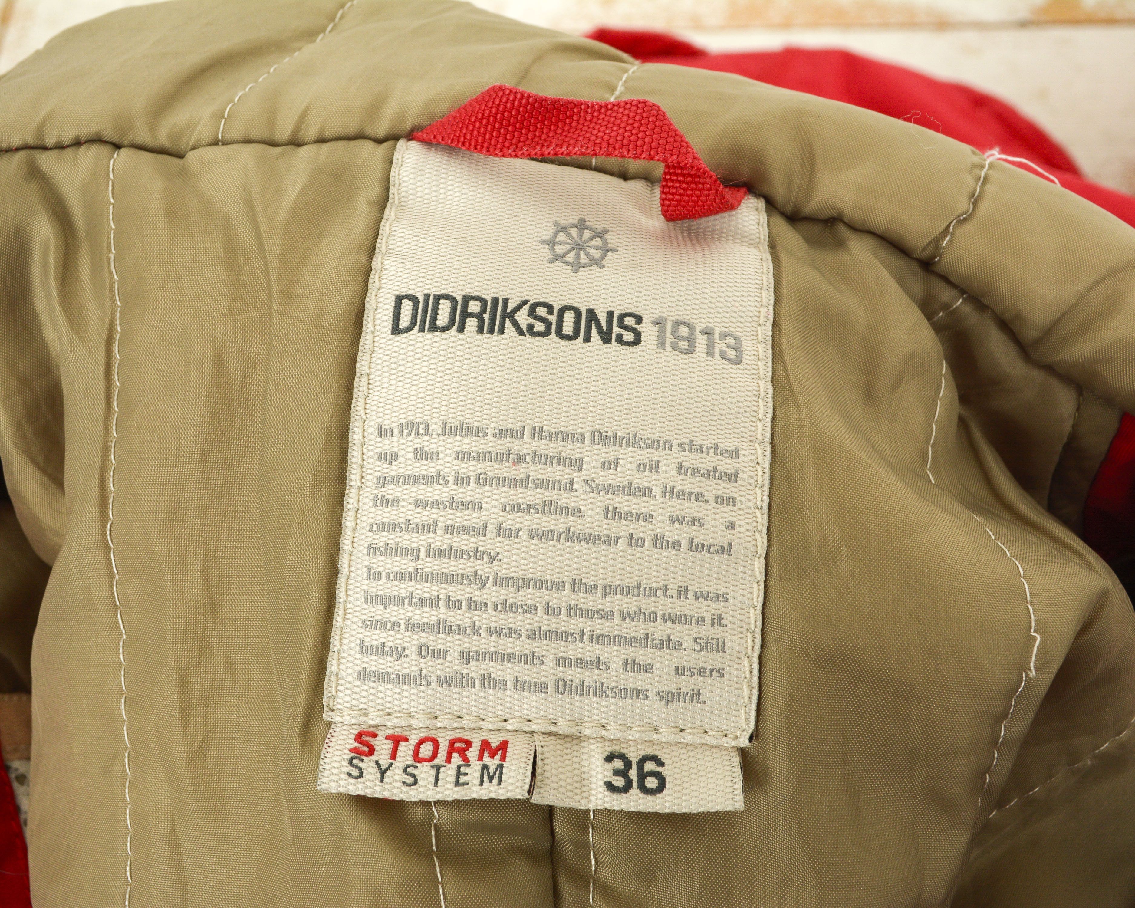 Designer × Other Didriksons Storm System S Parka Jacket Coat Grundsund Sweden Size S / US 4 / IT 40 - 7 Thumbnail