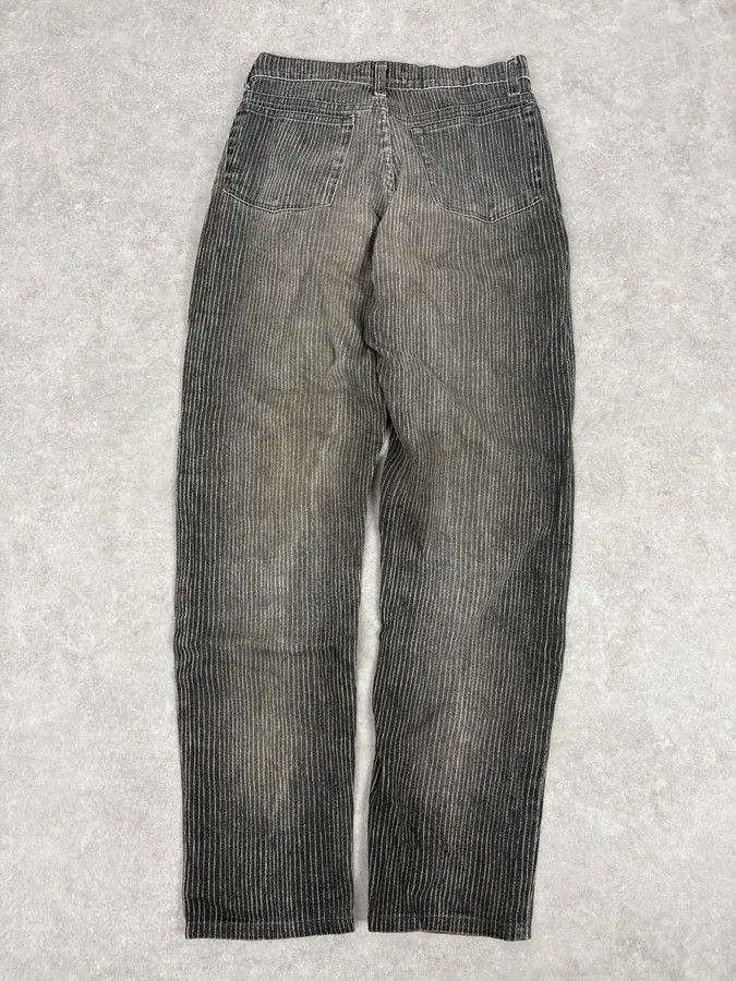 Roberto Cavalli 2000s Roberto Cavalli Grey Stripes Pants Size US 30 / EU 46 - 6 Thumbnail