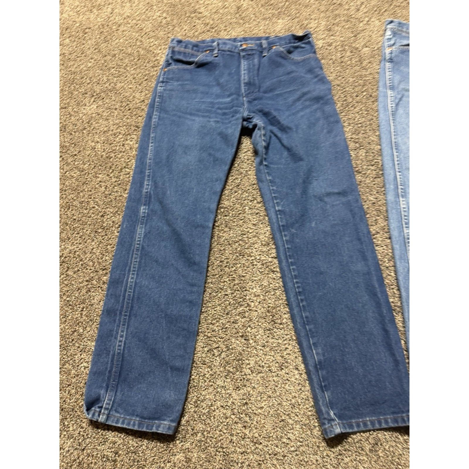 Wrangler Wrangler 13MWZ Cowboy Bootcut Jeans Men Size 36X32 & 35X32 Blue Denim 36in Waist 13MWZ Wrangler Cowboy Cut Mexico Lot Of 2 Size US 32 / EU 48 - 2 Thumbnail