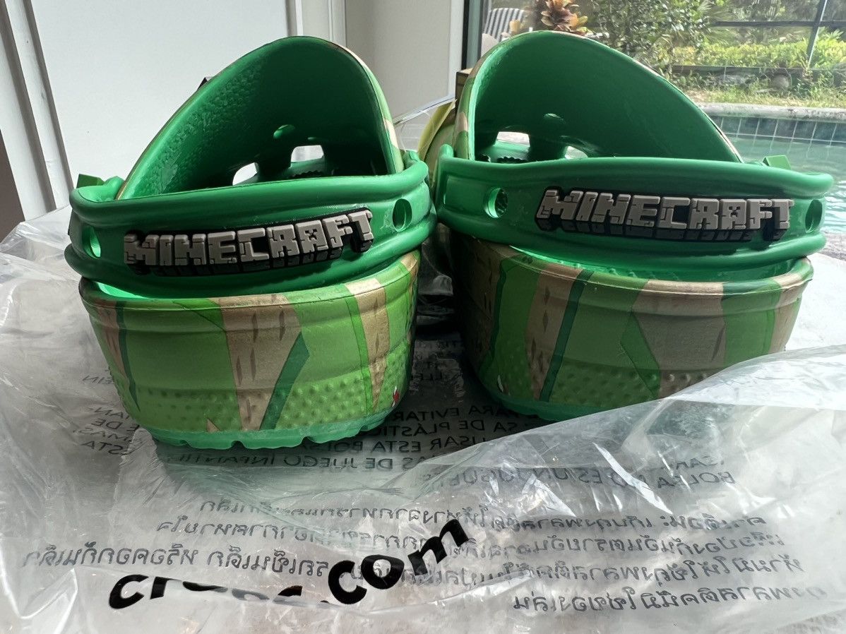 Crocs Crocs Minecraft Grass Green size 6 Size US 6 / EU 39 - 5 Thumbnail
