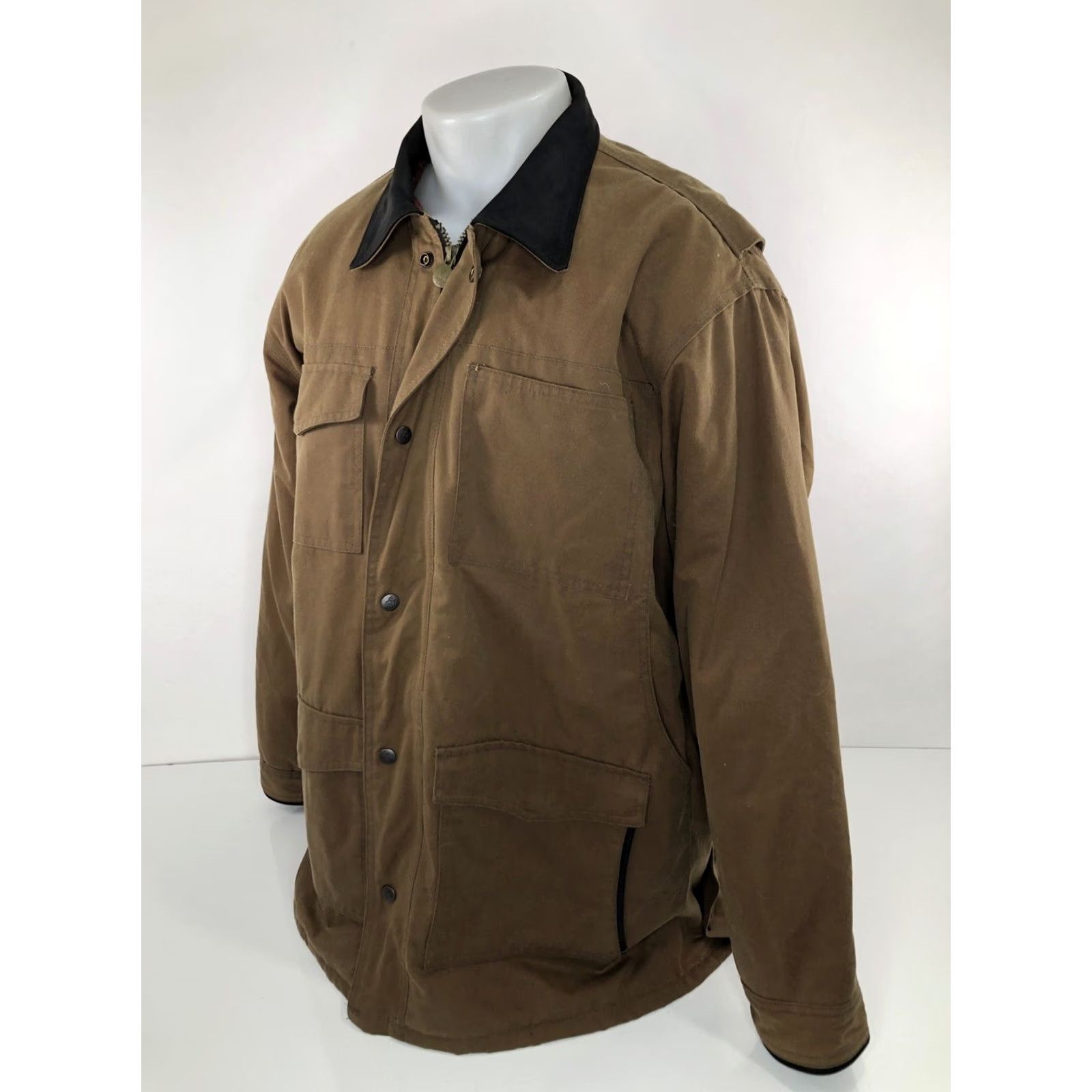 Vintage OUTBACK TRADING COMPANY Oiled MINER Mens XL Ranch Field Jacket - EXCELLENT Size US XL / EU 56 / 4 - 5 Thumbnail