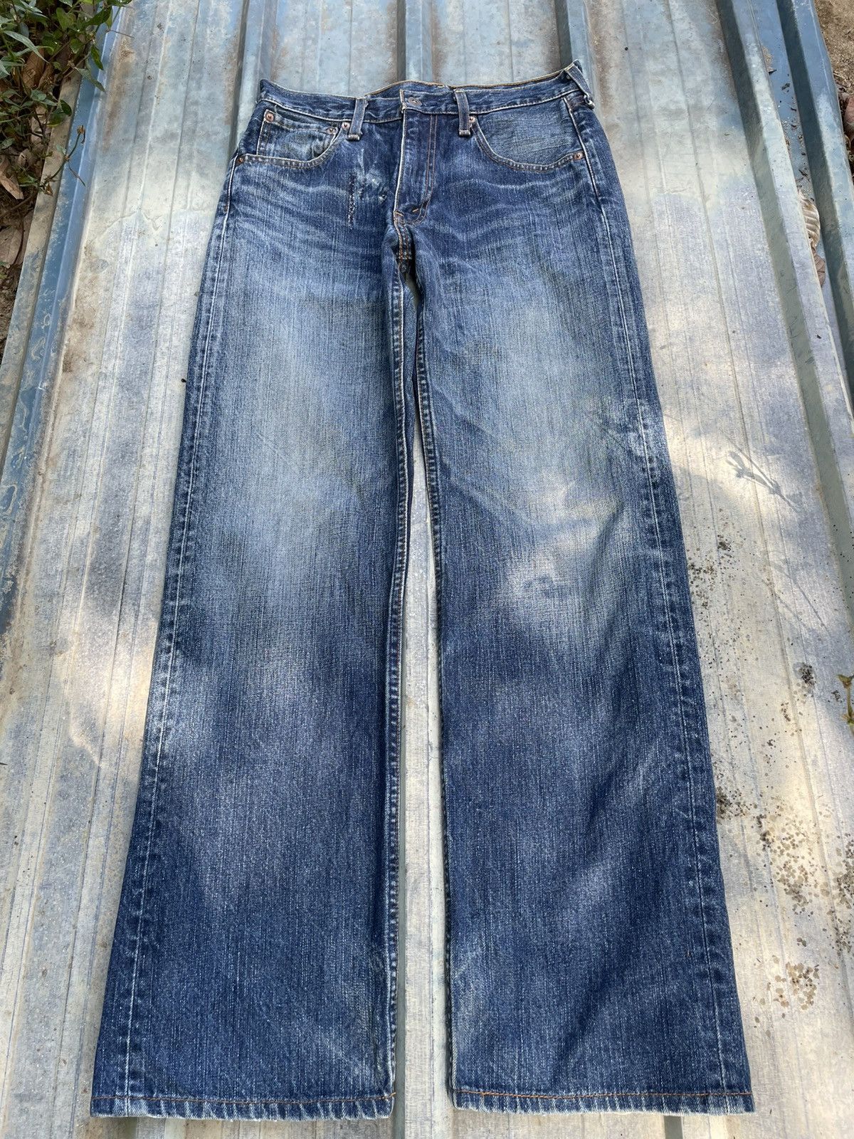 Blue Vintage Levi’s 503 jeans