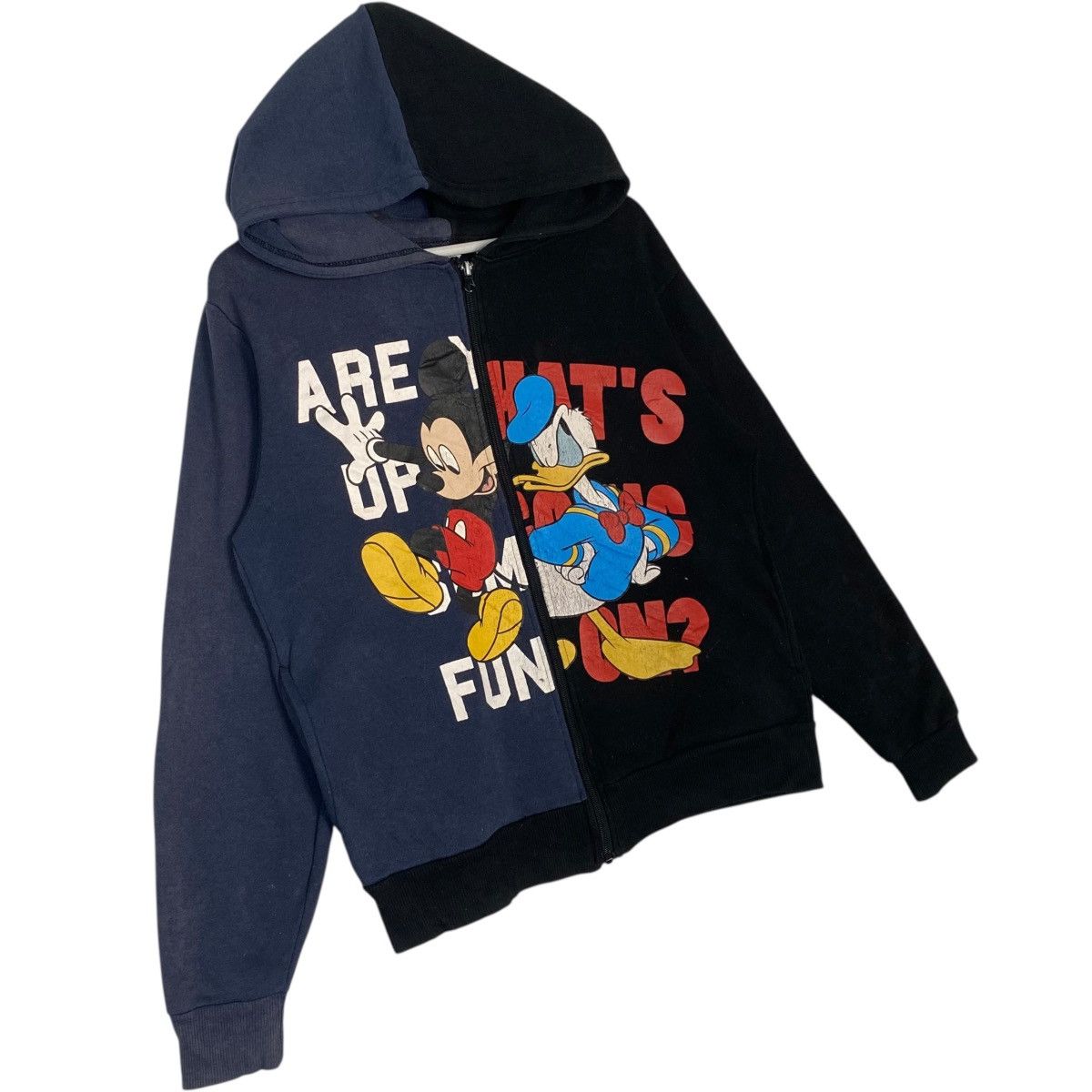 Other Vintage Disney Mickey Mouse Hoodie Sweater Black/Blue Size M Size US M / EU 48-50 / 2 - 3 Thumbnail