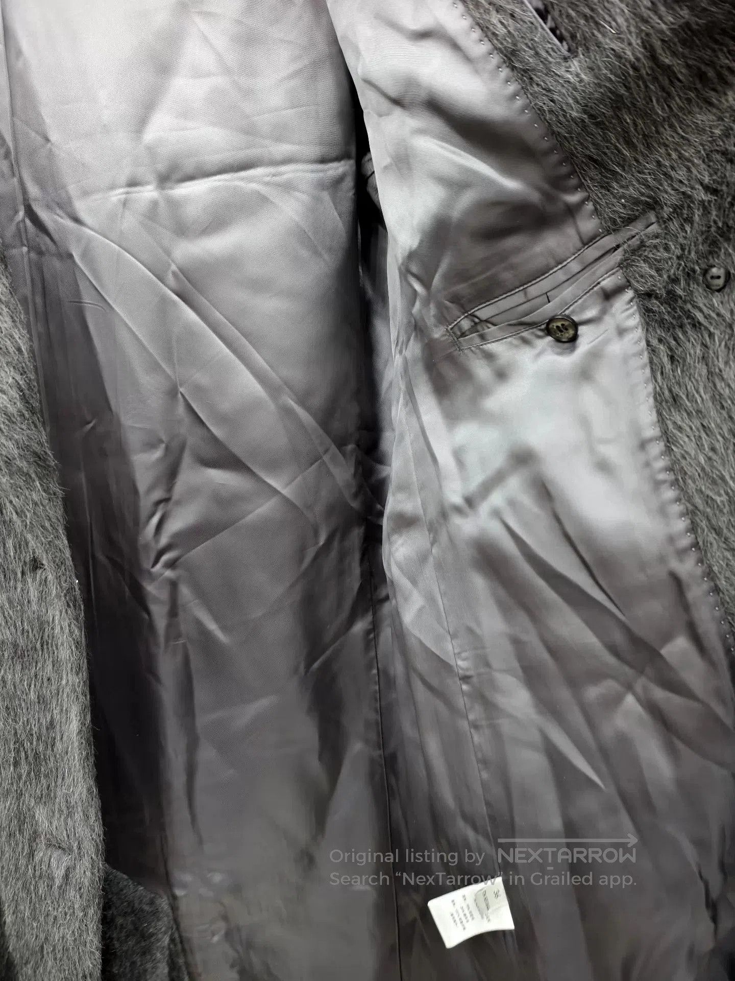 Japanese Brand Keigan Black Badge Gray Overcoat. Size US M / EU 48-50 / 2 - 9 Thumbnail