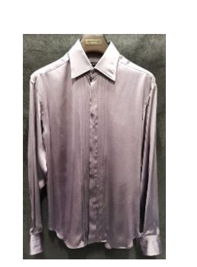 image of Tom Ford O1Loc1C0224 94Yhdpsz Shirt In Purple, Men's (Size Small)