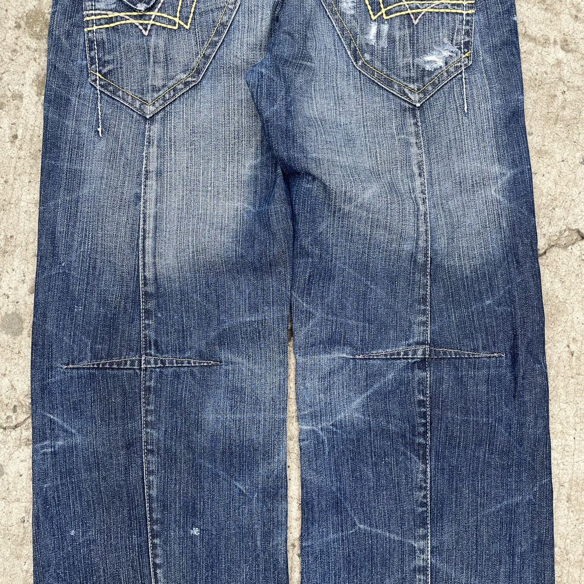 Levi's Made & Crafted Vintage Crafted Crazy Fit Women’s Flared Jeans Y2K Punk Rave Size 28" / US 6 / IT 42 - 11 Thumbnail