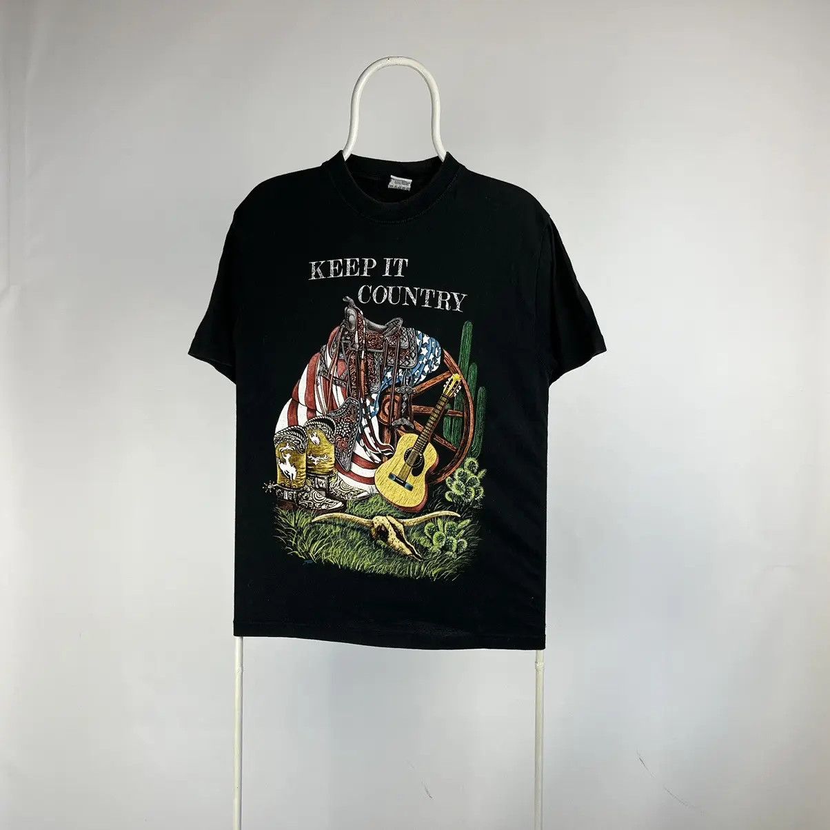 Band Tees Vintage T-shirt Indians keep it country size Medium Size US M / EU 48-50 / 2 - 1 Thumbnail