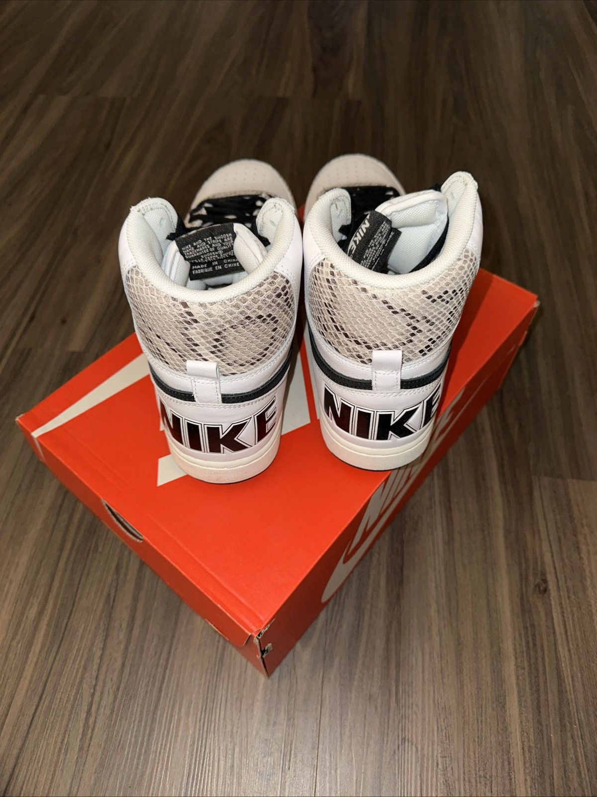 Nike Nike Terminator High Cocoa Snake FB1318-100 - Men’s Size 12 Size US 12 / EU 45 - 2 Thumbnail