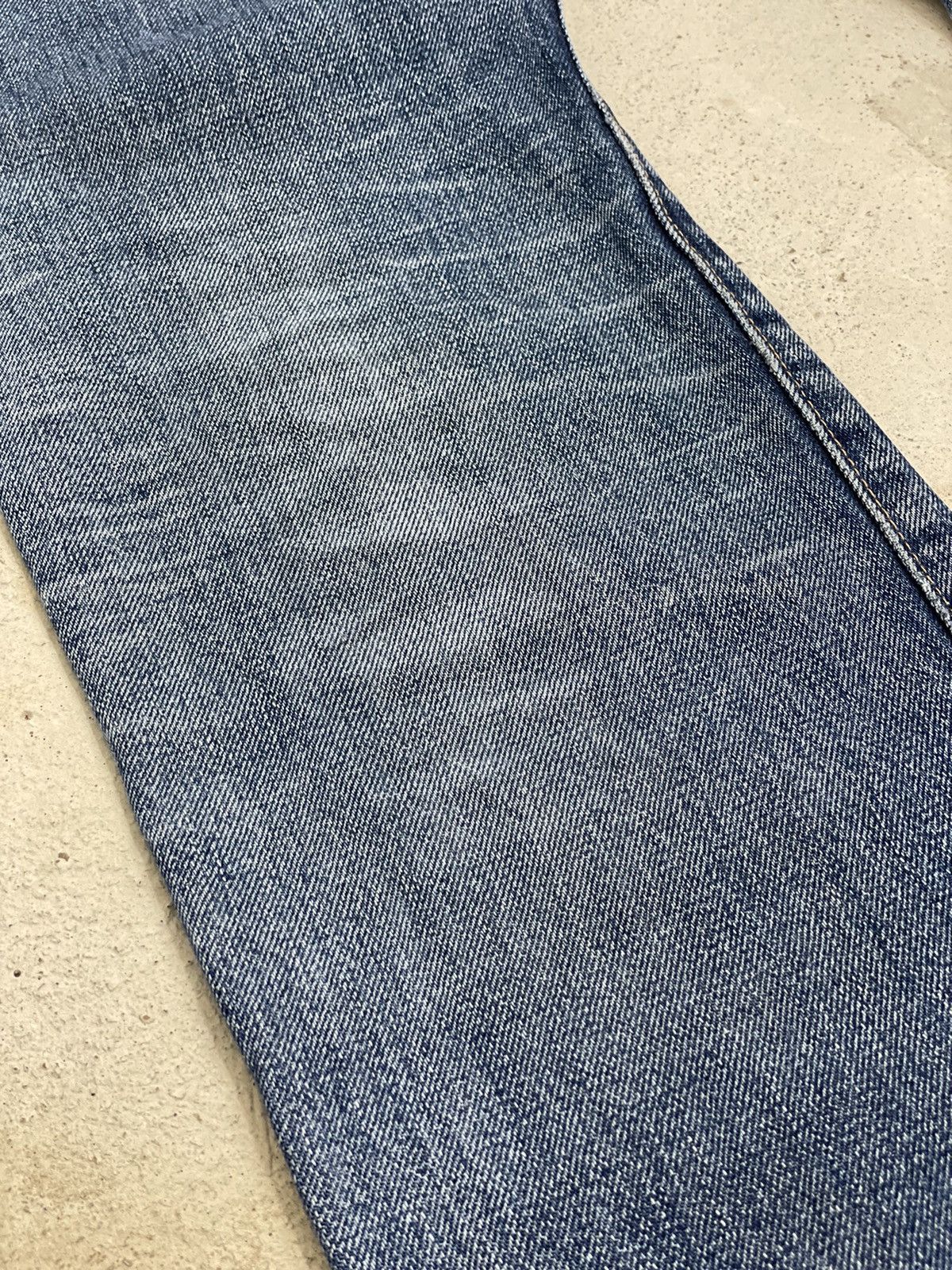 Levis 505 Talon Big E Redline Selvedge Repro Distressed