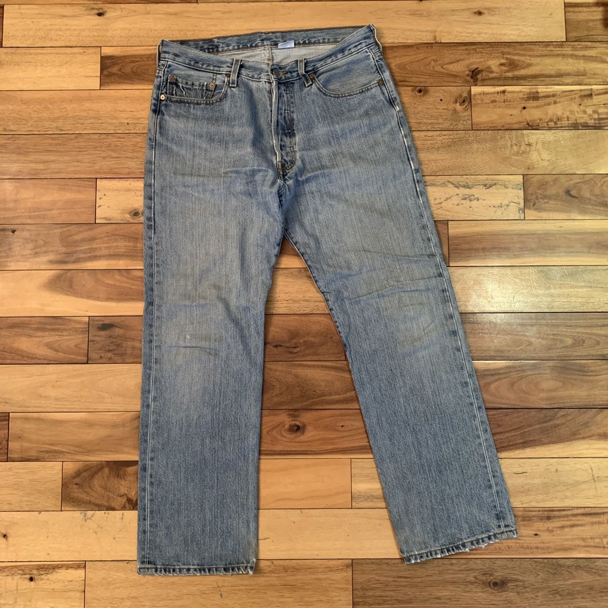 Levi's Vintage Levi’s 501 Button Fly Jeans Size US 34 / EU 50 - 1 Thumbnail