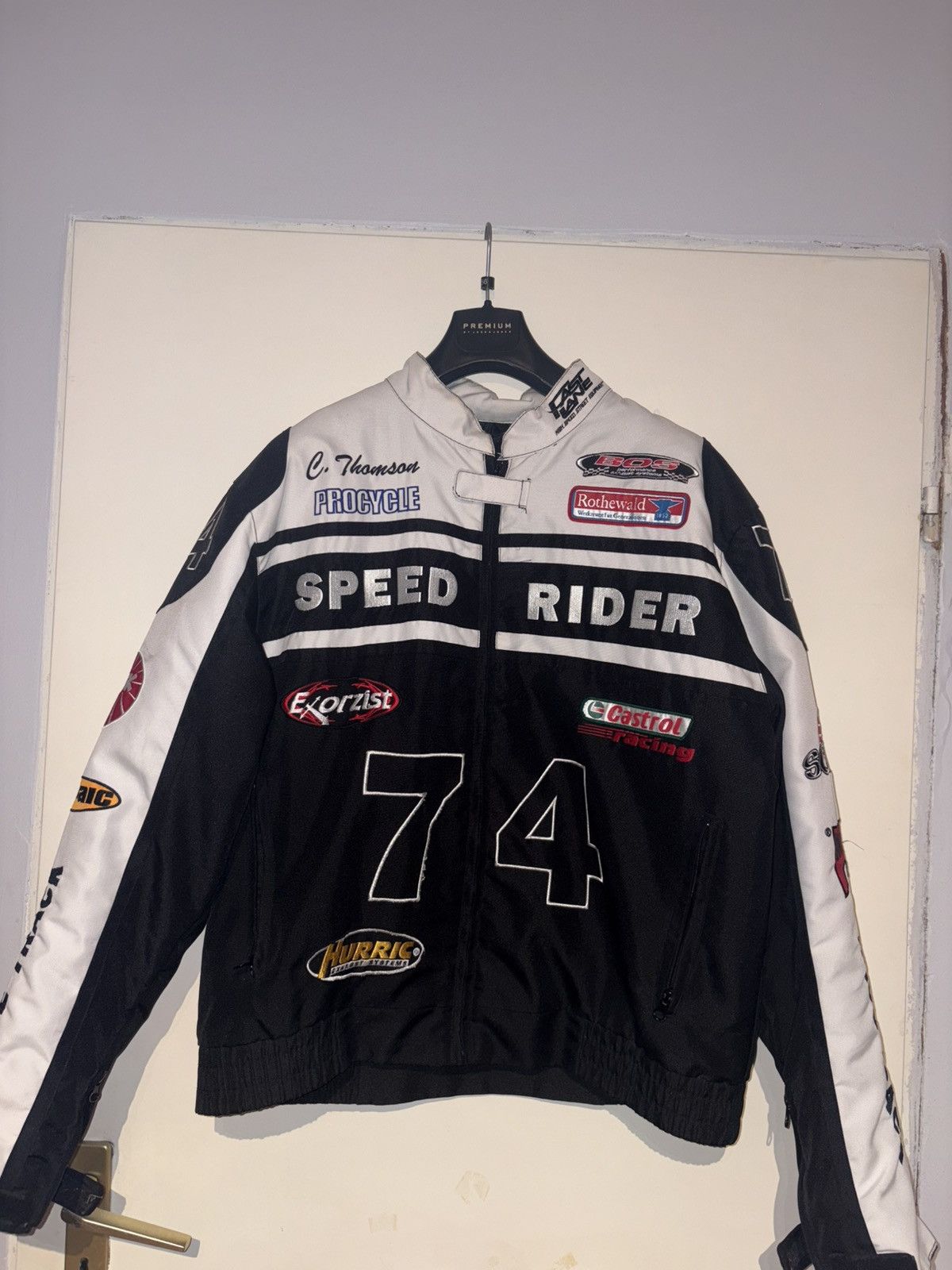 Other Fast Lane nascar jacket vintage 90s Size US XL / EU 56 / 4 - 1 Thumbnail