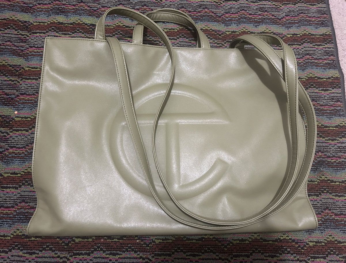 Telfar Telfar Large Shopping Bag - Drab Size ONE SIZE - 2 Thumbnail