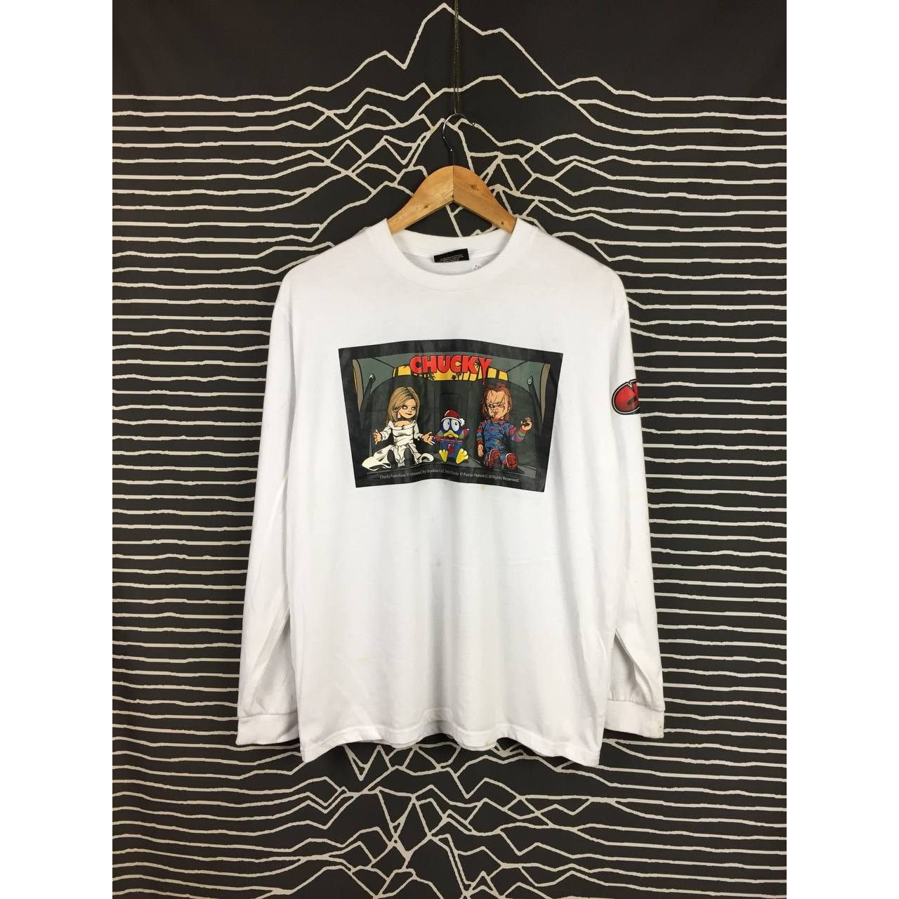 Expert Horror Universal Studios Chucky X Don Quijote Donpen Longsleeve Tee Size US M / EU 48-50 / 2 - 2 Thumbnail
