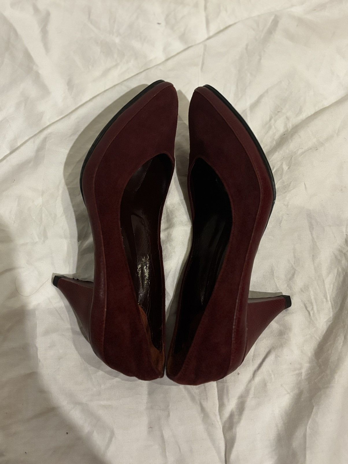 Other Burgundy Suede Pumps.wf494 Size US 6 / IT 36 - 7 Thumbnail