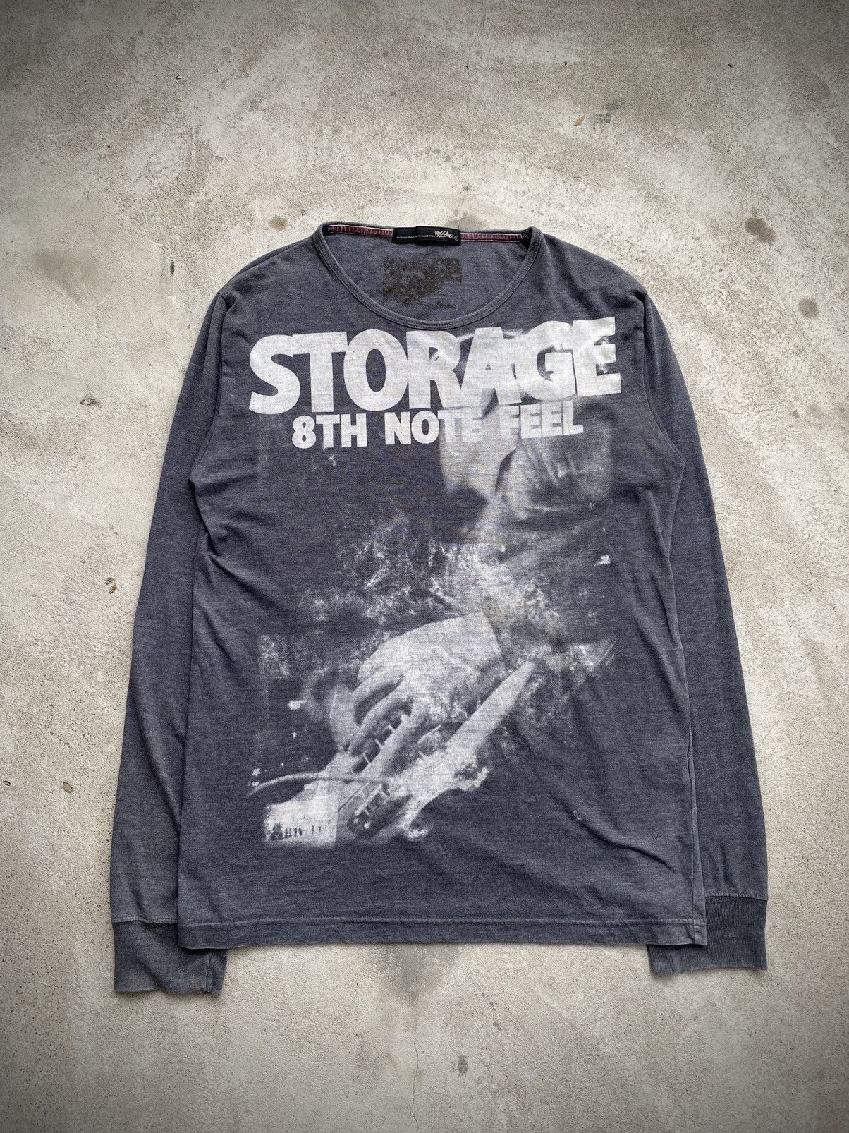 Japanese Brand MOSSIMO STORAGE 8TH NOTE FEEL TSHIRT Size US L / EU 52-54 / 3 - 1 Thumbnail