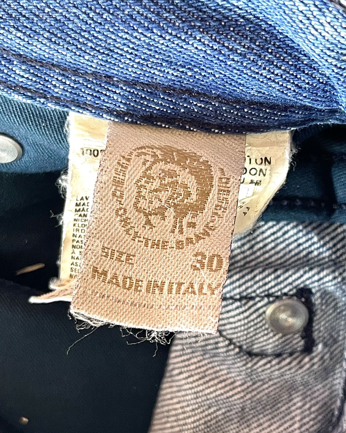 Diesel Distressed Diesel Zaf Special Flared Size US 31 - 5 Thumbnail