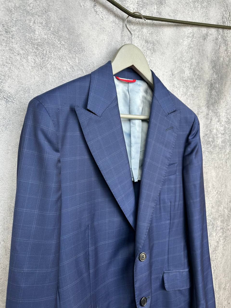 Ermenegildo Zegna RRP 3300€ Nurevo Su Misura Ermenegildo Zegna Trofeo Check Size 52R - 5 Thumbnail