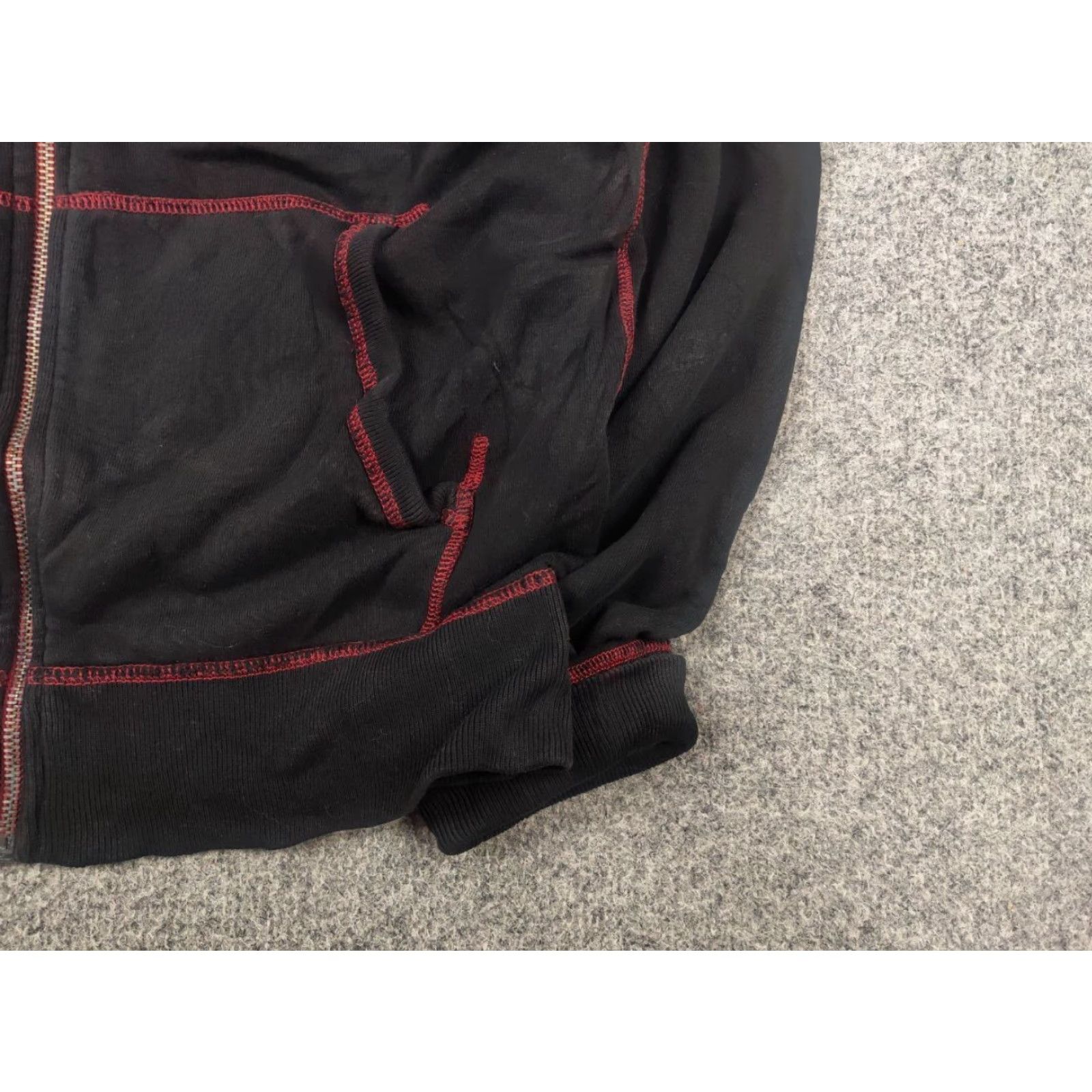 Polo Ralph Lauren VINTAGE Polo Ralph Lauren Logo Black Red Zip Hoodie 90s Polo Ralph Lauren Hoodie S Mens Black 90s Logo Hoodie Size US S / EU 44-46 / 1 - 7 Thumbnail