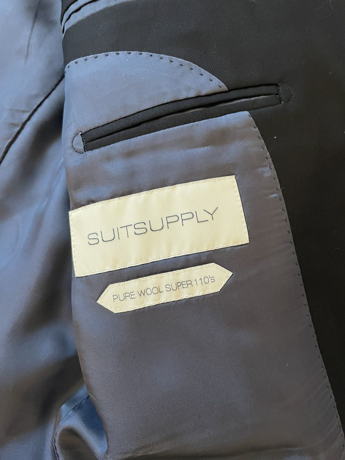 Suitsupply Wool Suit Jacket Size 38R - 9 Thumbnail
