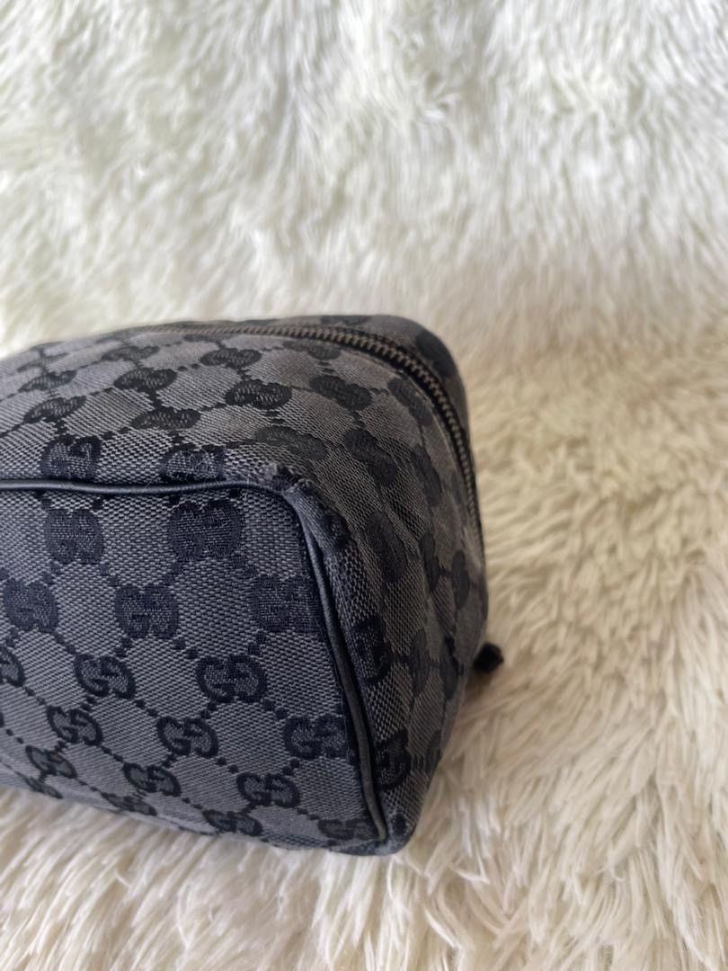 Gucci Gucci GG Pattern Vanity Leather Canvas Bag Size ONE SIZE - 15 Thumbnail